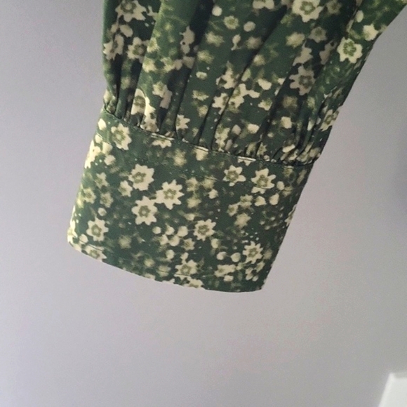 ​Marc Jacobs Floral Longline Peter Pan Collar Blouse - Picture 4 of 8